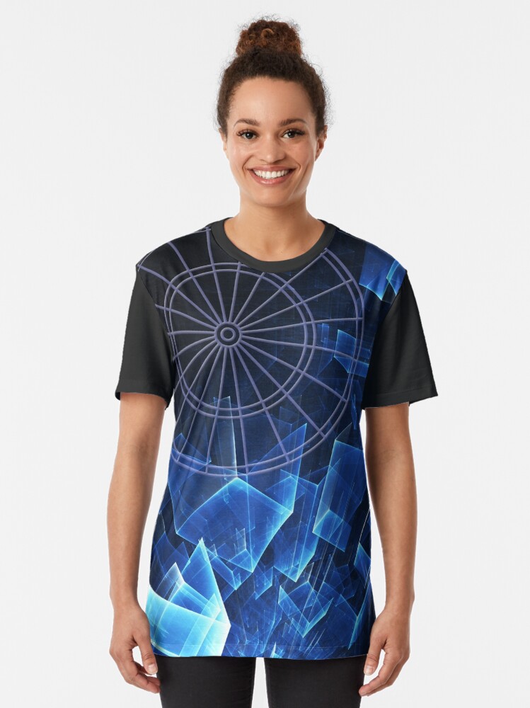 Alternate view of Darts Squared Graphic T-Shirt