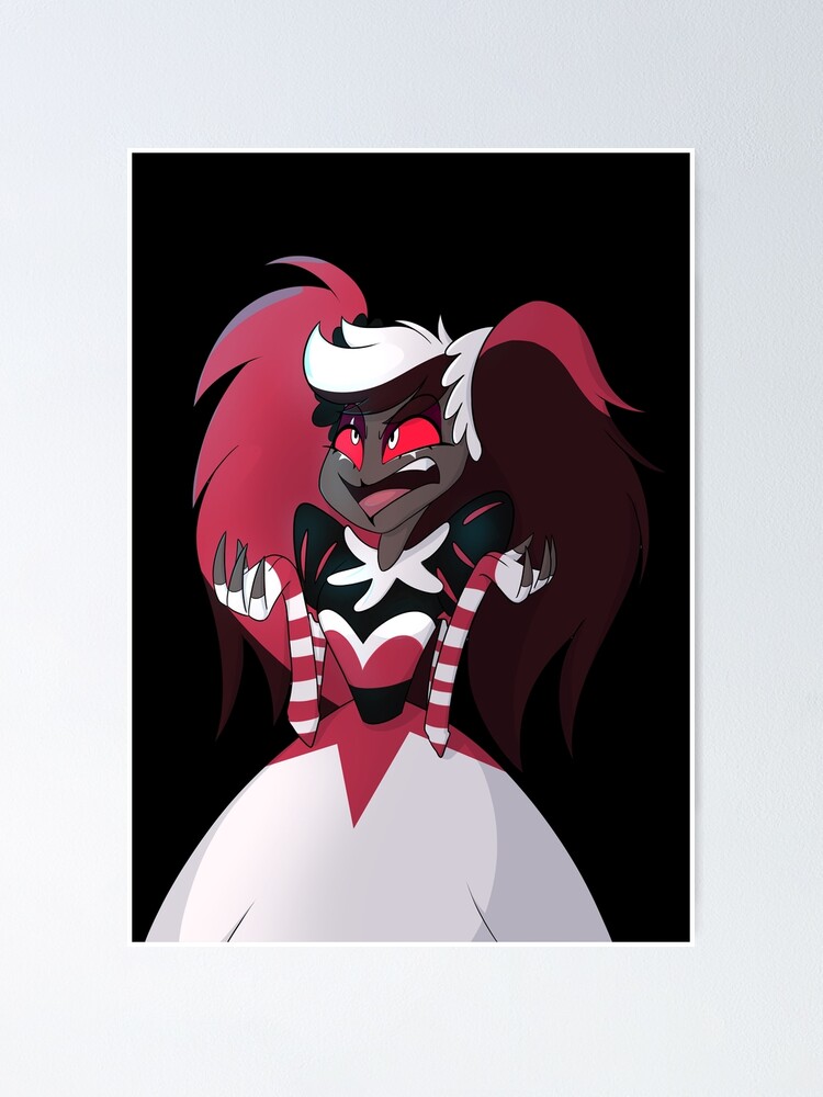 Velvet Hazbin Hotel Poster For Sale By Piowear4you Redbubble