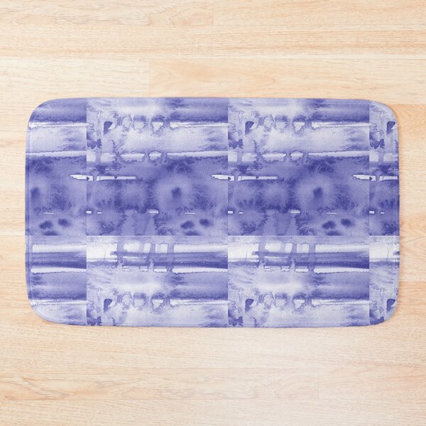 Item preview, Watercolor Waterfall Abstract Art In Blue Purple Very Peri Line Decor II designed and sold by Irina Sztukowski.