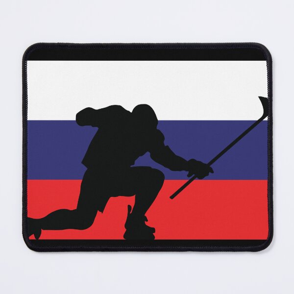 Item preview, Russian Ice Hockey Silhouette Celebration designed and sold by CanvasTee.