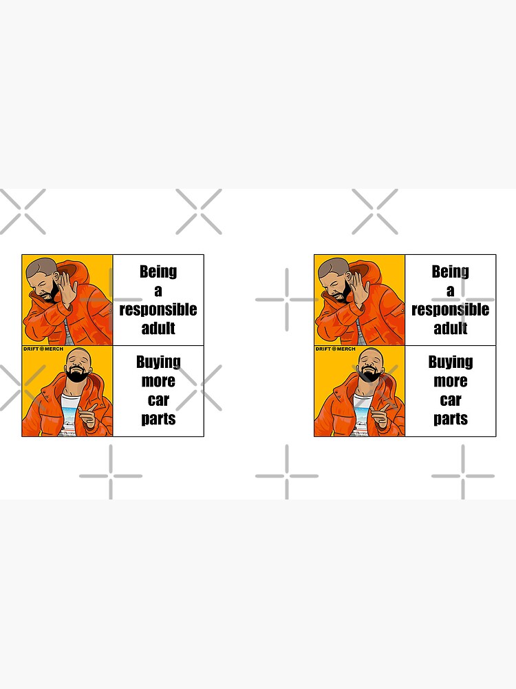 Thumbnail 6 of 6, Coffee Mug, Responsible Adult Buying More Car Parts Funny Meme designed and sold by driftmerch.