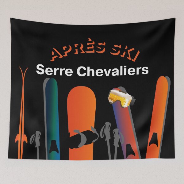Item preview, Apres ski Serre Chevalier designed and sold by leewarddesign.