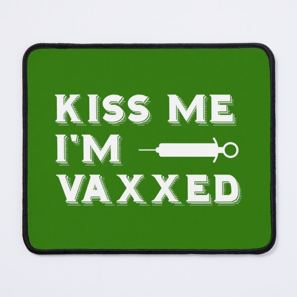 Item preview, Kiss Me I'm Vaxxed Funny St Patrick's Day designed and sold by CuddleStore.