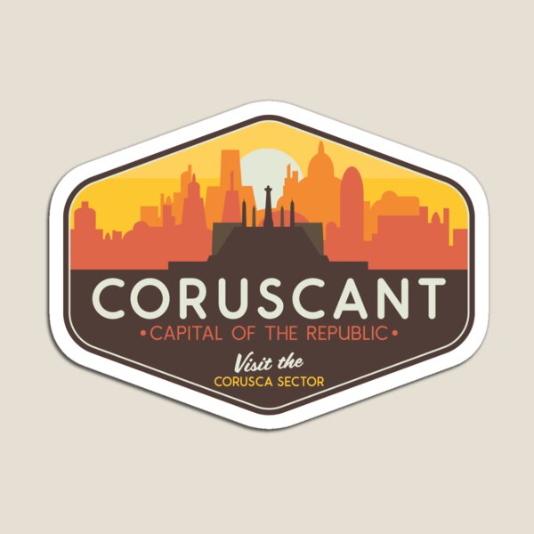 Item preview, Coruscant - Capital of the Republic designed and sold by magrodanny.
