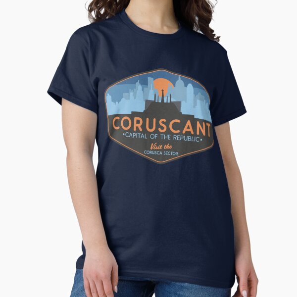 Vista previa del artículo con la obra «Coruscant - Capital de la República», diseñado y vendido por magrodanny.