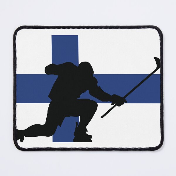 Item preview, Finland Ice Hockey Silhouette Celebration designed and sold by CanvasTee.