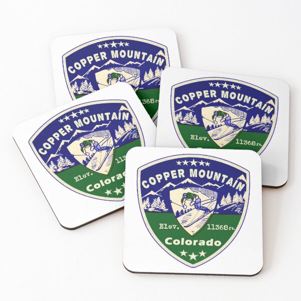 Item preview, Copper Mountain Colorado Skiing Ski Mountains Skier designed and sold by DESTINATIONS DECAL.