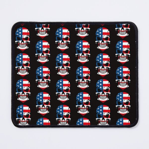 Item preview, American skull,STICKER designed and sold by outlaw70.
