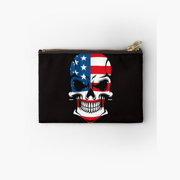 Item preview, American skull,STICKER designed and sold by outlaw70.