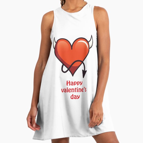 Valentine's day 4 A-Line Dress