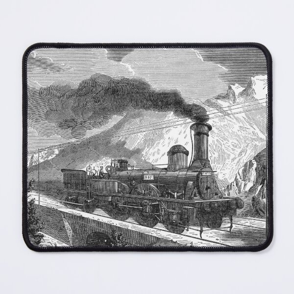 Item preview, Steam Locomotive with Coal Car, 19th Century designed and sold by ScienceSource.