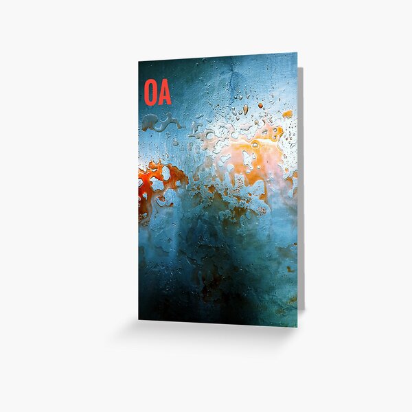 Omega Alpha Greeting Card