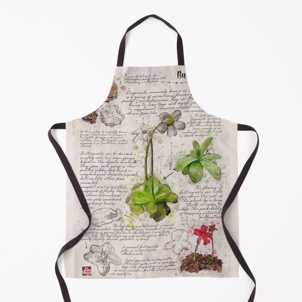 Item preview, Butterwort Botanical Poster designed and sold by Elvenwings.