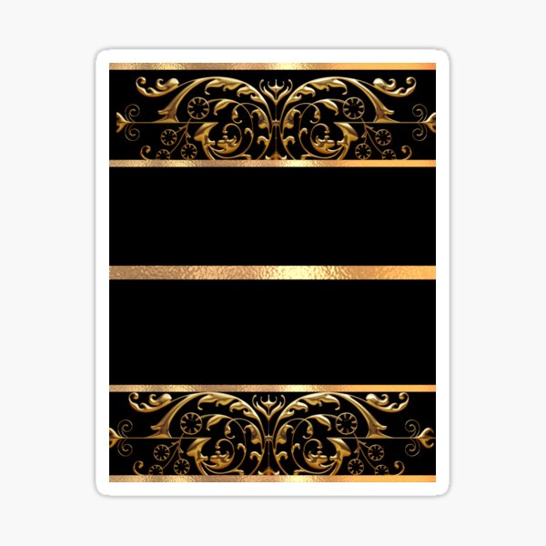 Item preview, Black and Gold designed and sold by BellaEstela.