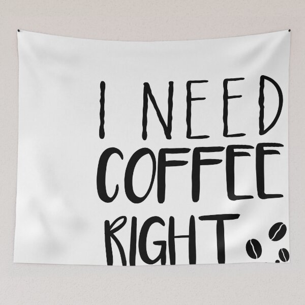 Item preview, I Need Coffee Right Meow gift for  Cat and Coffee Lover designed and sold by goodprints shop.