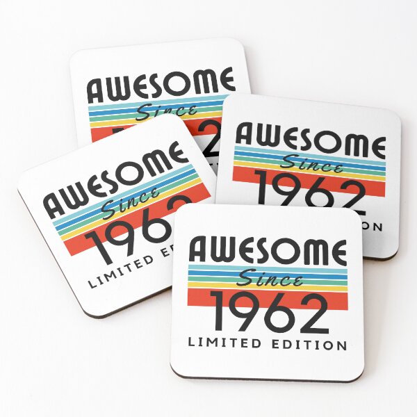 Item preview, Awesome Since 1962, Born In 1962, 1962 Limited Edition, 60th Birthday Gift, Grandpa Birthday designed and sold by Airmilly Store.
