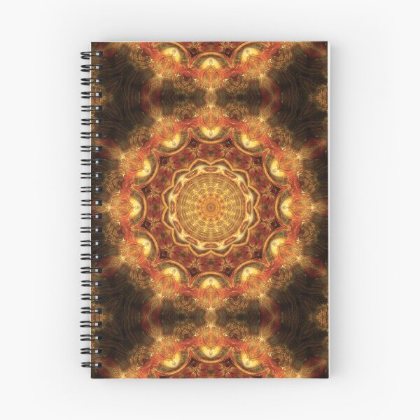 Item preview, 12-point mandala in gold, red, and umber designed and sold by effervescence.