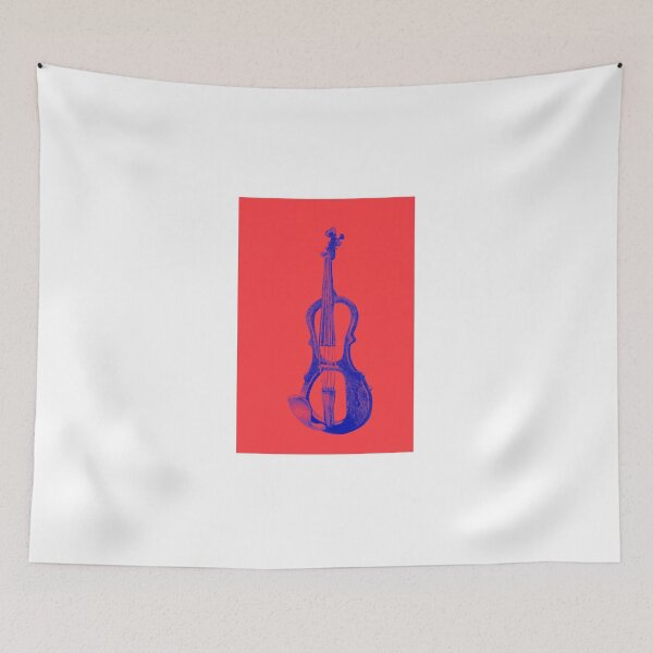 Item preview, Drawing of electric violin. Illustration.  designed and sold by oanaunciuleanu.