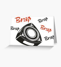 Rotary Engine Greeting Card