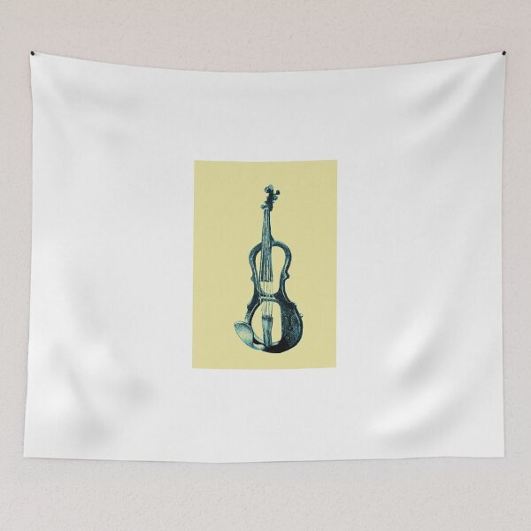 Item preview, Drawing of electric violin. Illustration.  designed and sold by oanaunciuleanu.