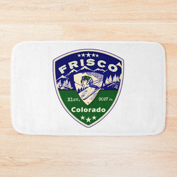 Item preview, Frisco Colorado Skiing Ski Mountains Skier designed and sold by DESTINATIONS DECAL.