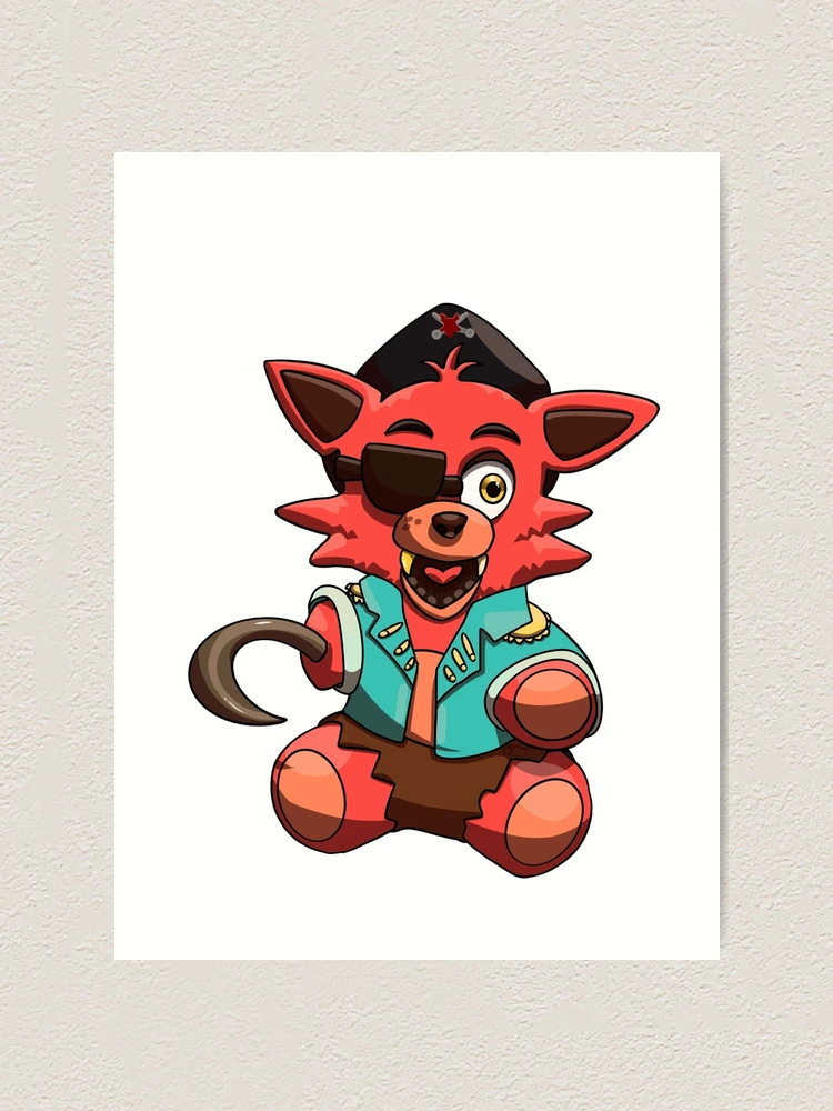 FNAF - Foxy The Pirate - Custom Plush by Forge-Your-Fantasy on DeviantArt