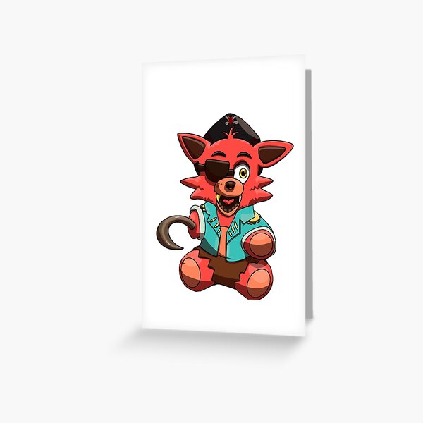 Five Nights at Freddy&amp;amp;#39;s - Foxy The Pirate Fox Greeting  Card for Sale by Jobel