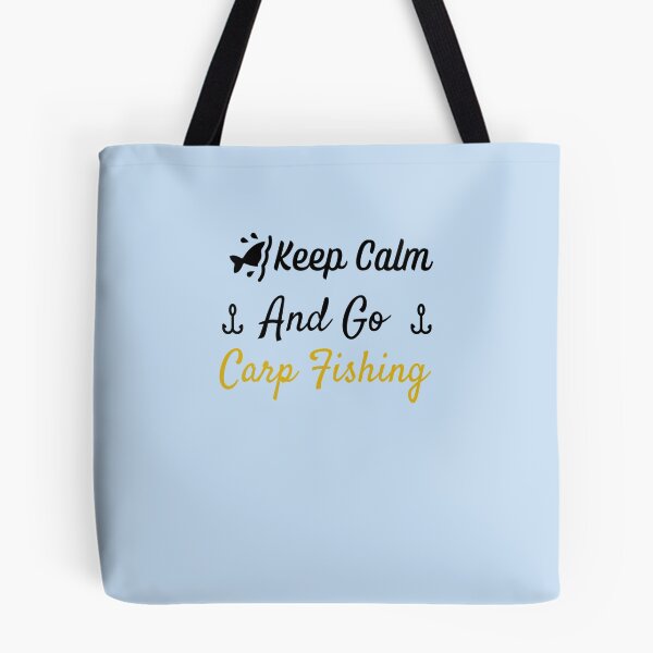 Item preview, Keep Calm And Go Carp Fishing - A Best Funny Gift For All Fishing , Grap lovers Sticker Copy Copy Copy Copy designed and sold by IanConnelly.