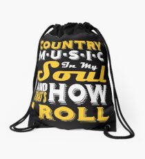 Countrymusik in meiner Seele und so rolle ich Rucksackbeutel