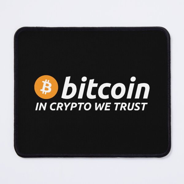 Item preview, Bitcoin, In crypto we trust designed and sold by Zexten.