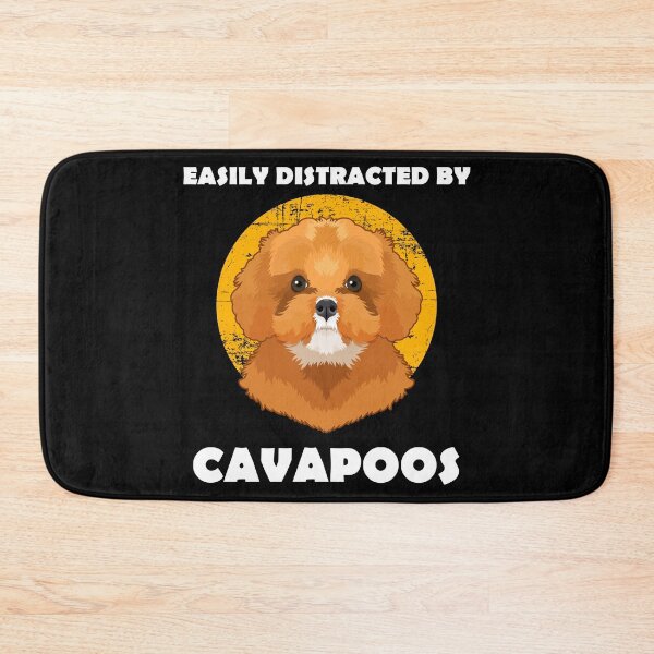 Item preview, Dog Parent Quote Easily Distracted By Cavapoos graphic designed and sold by jakehughes2015.