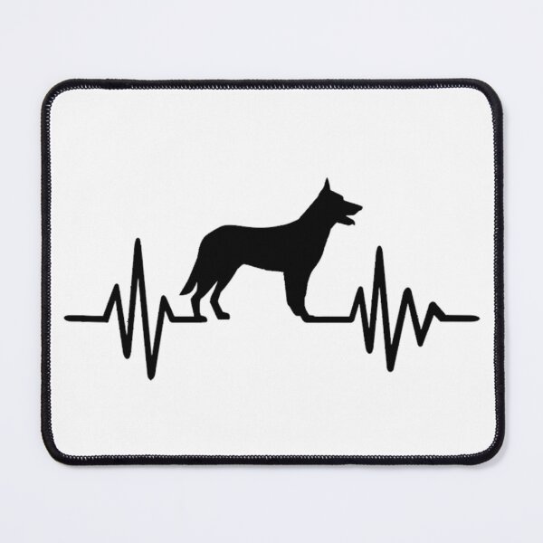 Item preview, German Shepherd Heartbeat - logo designed and sold by RENAGADE4LYF.