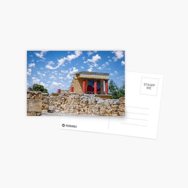 Item preview, Crete Knossos Palace from Heraklion Greece designed and sold by allincrete.