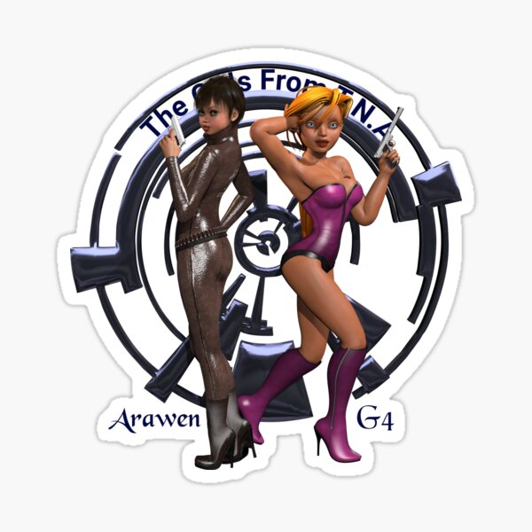 Girls From TNA 002 Sticker