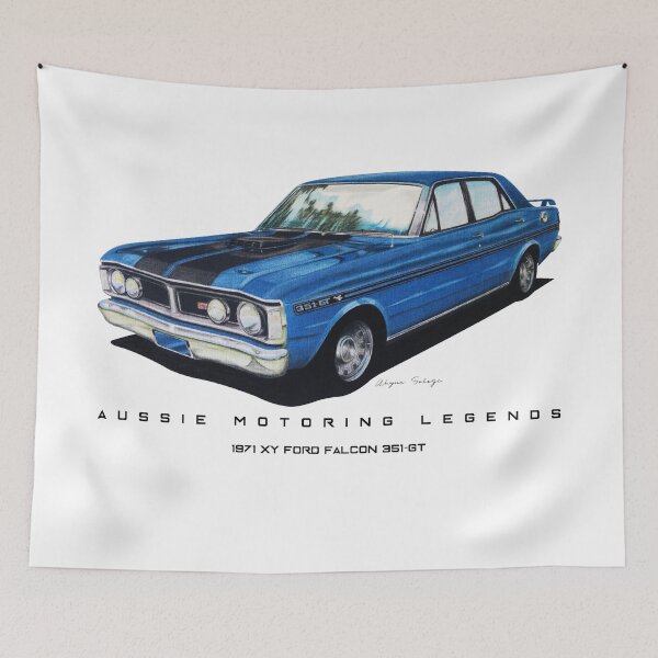 Item preview, Aussie Motoring Legends 1971 XY Ford Falcon GT351 designed and sold by Wayne Sotogi.