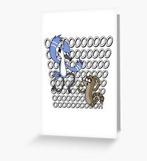Mordecai and Rigby Regular Show Greeting Card