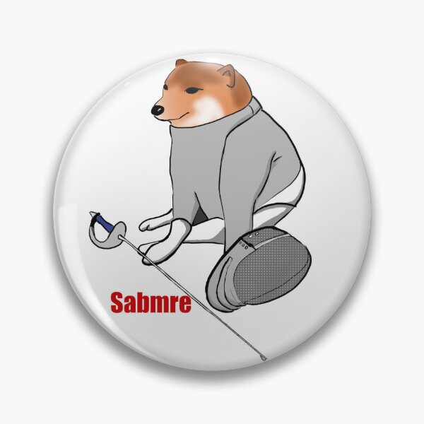 Item preview, Sabre cheems designed and sold by HazeDogArt.