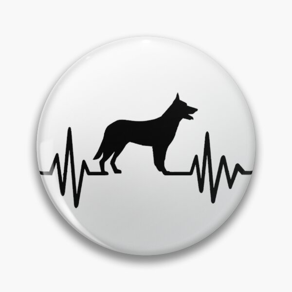 Item preview, Alsatian Heartbeat - logo designed and sold by RENAGADE4LYF.