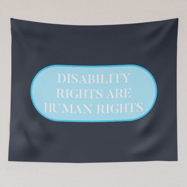 Item preview, Disability Rights Are Human Rights - Disability Activist designed and sold by Picket Club.
