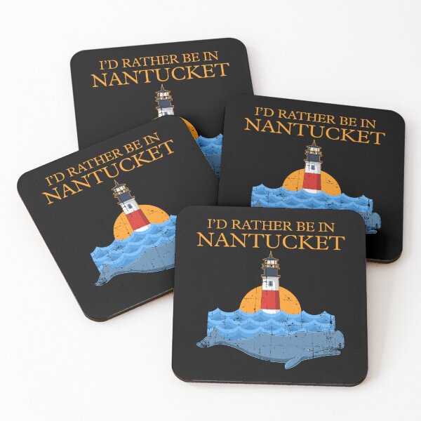 Item preview, I’d Rather Be In Nantucket Massachusetts Vacation print designed and sold by jakehughes2015.