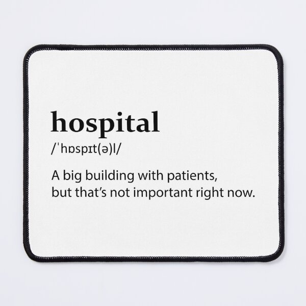Item preview, Hospital Definition Airplane designed and sold by mattpanta.