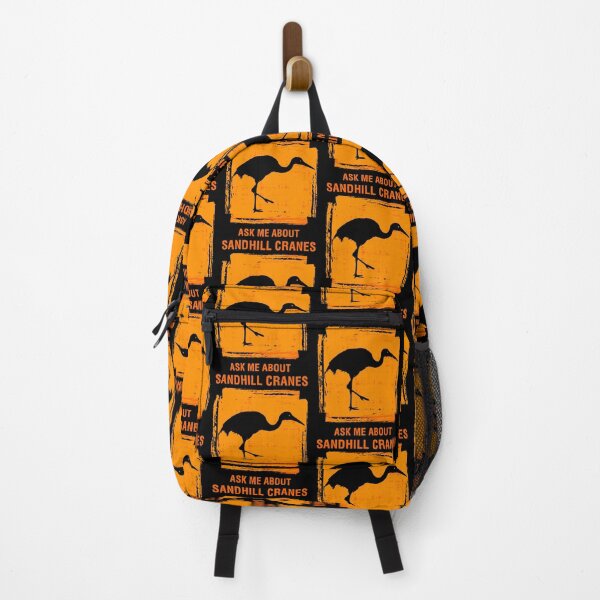 Item preview, Ask Me About Sandhill Cranes Birdwatcher Bird Lover graphic designed and sold by jakehughes2015.