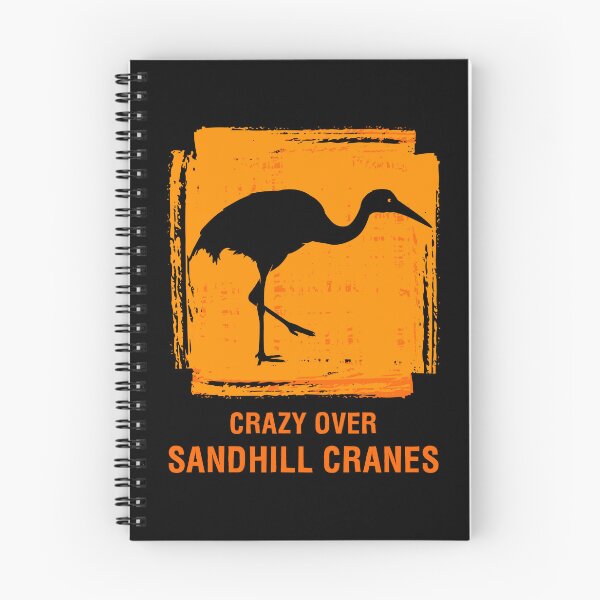 Item preview, Crazy Over Sandhill Cranes Birdwatcher Bird Lover print designed and sold by jakehughes2015.