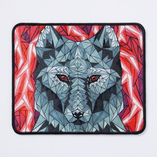 Item preview, Geometric Wolf with Lightning designed and sold by Mallory Harrington.