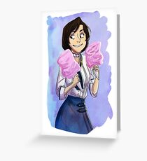 cartoon and cool elizabeth Greeting Card