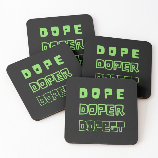 Artikelvorschau, Dope Doper Dopest Cooler Spaß-Hipster-Grün-Entwurf entworfen und verkauft von LGbubble.