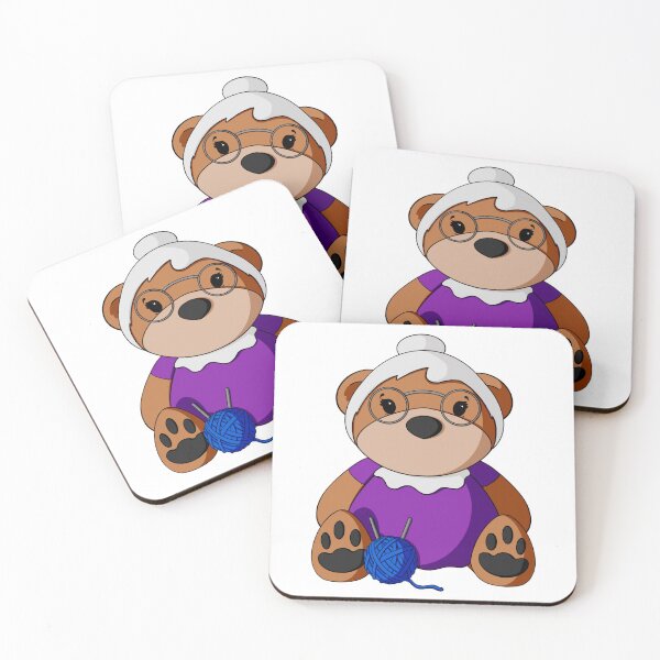 Item preview, Grandma Teddy Bear designed and sold by Alisha Ober Designs.