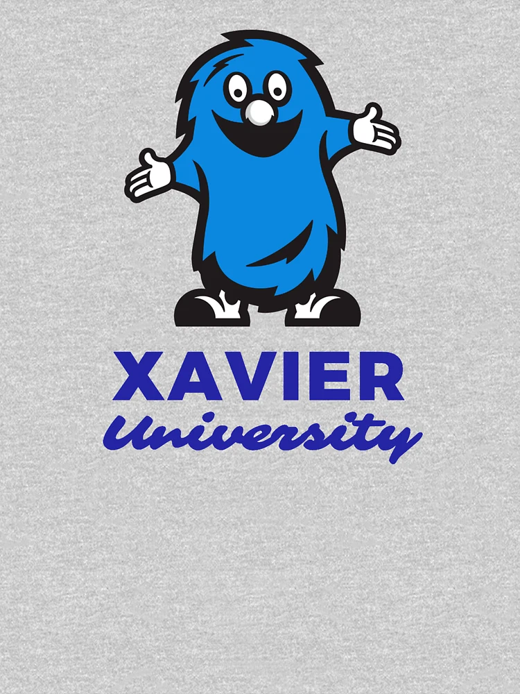 Xavier University Classic Gameday Stack Grey Mini Enamel Bolts and Navy Baby Stars