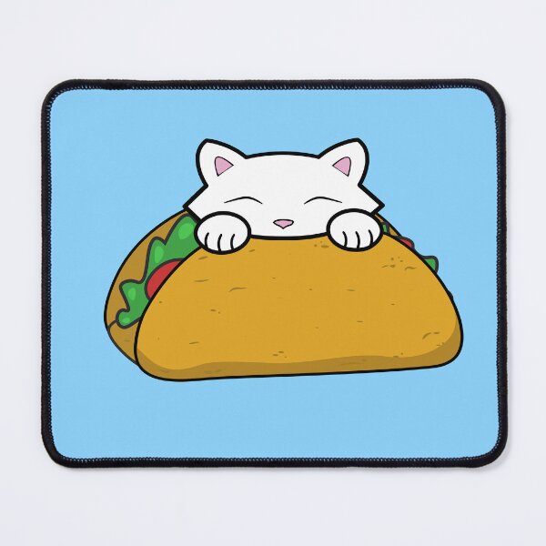 Item preview, Cute Taco Cat Pattern designed and sold by Purr95.