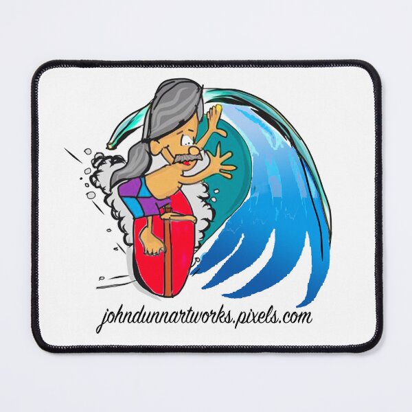 Item preview, Old Surf Dude designed and sold by johndunn.